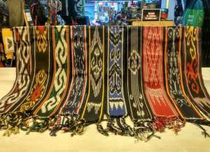 Ikat Kepala Tenun | Headband Woven Craft | Motif Kalimantan l Motif Dayak l Motif Lombok DLL