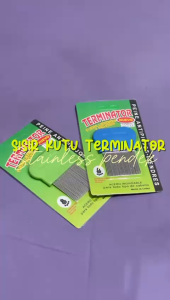 Hallobestie - Sisir Rambut Sisir Kutu Sisir Stainless Steel Sisir Keramas Sisir Serit Termurah BISA COD