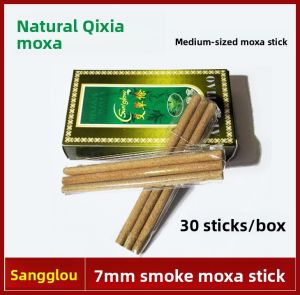 Small Size Handheld Pure Copper Moxibustion Stick Facial Beauty Ear Acupoint Stimulation Facial Massage Thermal Healing Tool