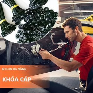 Nylon Cao Cấp Đa Năng Thắt Cáp Khóa Hạng Nặng Tự Khóa Zip Quan Hệ Với Giá Đỡ Cáp Vũ Nữ Thoát Y Công Cụ Quản Lý Dây
