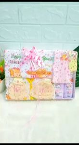 Kembarshop - [MURAH BANGET!] Hampers Kado Lahiran Bayi Newborn 2in1 Parcel Murmer FREE UCAPAN