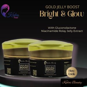 (kedasbeautymember.com) 3pcs Gold Jelly Bright & Glow Kedas Beauty By Candra Dewi Maharani COD/Bayar Ditempat