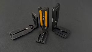 MINIFOCUS | Giá Đỡ Hình Chữ L Đa Năng Đế Tháo Nhanh Cho Máy Ảnh SLR Không Gương Lật - Giá Đỡ Chữ L Chụp Dọc Bằng Hợp Kim Nhôm Tương Thích Với Arca Swiss