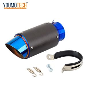76mm Inlet Titanium Alloy Motorcycle Exhaust System Muffler Pipe Escape Moto Exhaust GP Racing Exhuast Canister Tail PIPE For CBR650R CB650R CBR1000RR-R CBR1000RR etc
