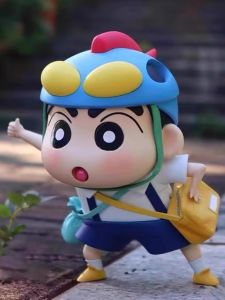 Cute Anime Figure Desk Decoration Creative Doll Gift Simple Assembly Home Decorations Box Packaging Handmade Craftsmanship