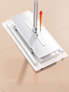 กวาดพื้นแบบอัตโนมัติพร้อมผ้ากวาดแบบแผ่นสำหรับทำความสะอาดหน้ามือ ผ้าขนหนูแบบดึงสตั๊ด ผ้าขนหนูเก่า กระดาษติดไฟฟ้า