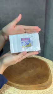 Plastik Ziplock Putih 7x10 - Plastik Klip Aksesoris - Plastik Klip Putih ZIpper