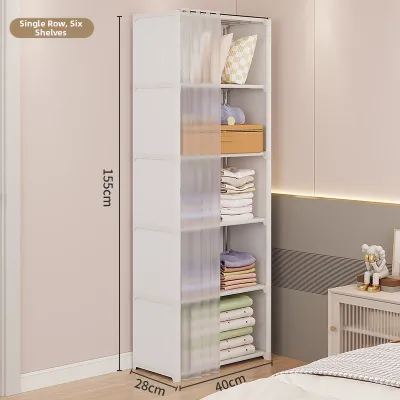 Dust-proof Easy Assembly Compact Bedroom Closet