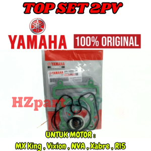 PAKING TOP SET KODE-2PV MOTOR YAMAHA MX King/Vixion/NVA/Xabre/R15 BERKUALITAS ASLI 100% ORIGINAL YGP