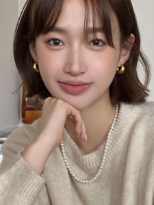 ต่างหูเงินแท้สไตล์เกาหลี ต่างหูเงินแท้ 925 สำหรับผู้หญิง ดีไซน์เก๋ไก๋ ดีไซน์เก๋ไก๋ สไตล์หรูหรา เครื่องประดับแฟชั่น