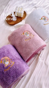 Handuk Bayi Lembut Baru Lahir /Handuk Bayi Newborn/ Handuk Bayi Bahan Muslin/ Handuk Anak / Handuk Gambar Bayi 60*120cm