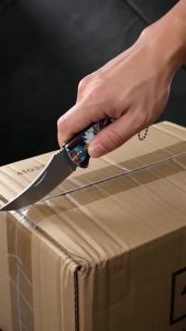 Di Động Bằng Thép Không Gỉ Gấp Ngoài Trời Dao Bỏ Túi Cho Hoang Dã Cắm Trại Dụng Cụ Gọt Vỏ Trái Cây Lưỡi Dao Sắc Bén Dài 6.6Cm