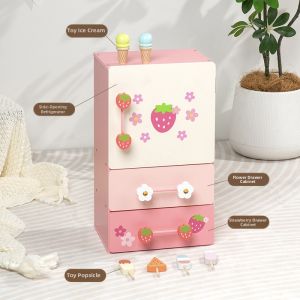 Strawberry Wooden Kitchen Playset