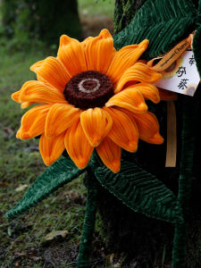 Extra Large Extra Tall One Meter DIY Sunflower Twist Stick Material Kit Middle Exam Encryption Sunflower Home Fabric Sewing DIY Materials