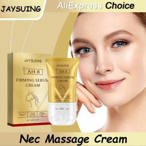 简素净 | Ah-8 Firming Lifting Neck Cream Moisturizing Neck Lotion Roller For Crepey Skin Nourishing Smooth Fine Lines Serum Care Cosmetic