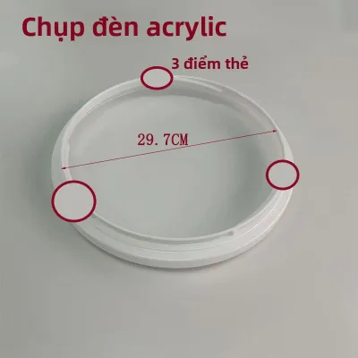 Ốp Đèn Trần Tròn LED Đơn Giản Chống Chói Phòng Bếp Phòng Khách Phòng Ăn Cửa Sổ Phòng Tắm Ốp Đèn Trần Nhà Gia Đình