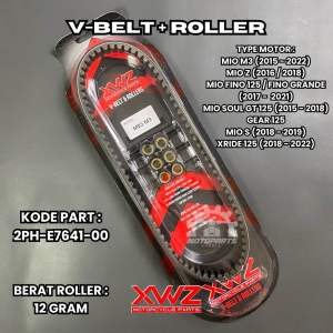 Vanbelt Vbelt Set Mio M3 Mio Z S Gear Soul GT 125 Xride 125 2PH XWZ -