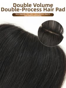 HHfashion | Invisible Seamless Real Hair Wig Piece