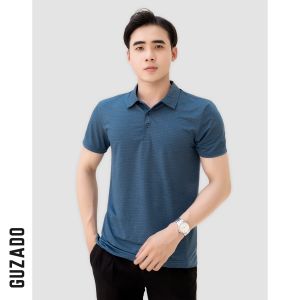 Áo Polo Nam GUZADO chất liệu thun lạnh cao cấp thiết kế basic trơn khỏe khoắn tối giản cho anh em MPL2332
