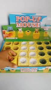 MN28 Mainan Pop It Squishy Silikon Tikus Keju Kelinci Wortel Beruang Stroberi Mainan Squishy Penghilang Stres Anak dan Dewasa