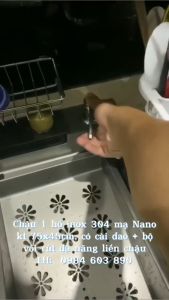 Bình Đựng Nước Rửa Chén Inox Bình Đựng Dầu Rửa Bát Inox Bình Xà Phòng Bình Nước Rửa Chén Inox Gắn Chậu Rửa Bát