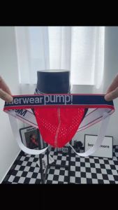 CMENIN PUMP 1Pcs Ins Style Polyester Jockstrap Underwear Man Brief Comfortable Innerwear Mens Panties Briefs Men Underpants Male MP5388