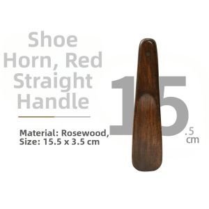 Long Handle Wooden Shoe Horn for Home Use Pregnant Women Easy to Wear Shoes No Bending down Shoe Picker Elderly People Friendly