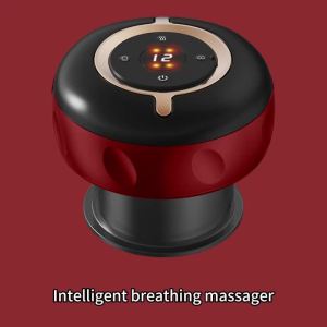 Hailicare | Smart Gua Sha Suction Device At Home Remote Control Red Light Constant Heat Vacuum Therapy Body Detox Cupping Massager 12 Gears
