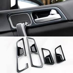 For Kia Sportage 4 QL 2016 2017 2018 2019 2020 2021 ABS Car Inner Door Handle Bowl Frame Cover Trim Case Stickers Accessories