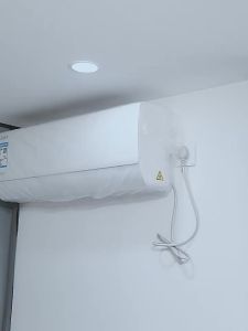 FaSoLa | Dust Cover for Air Conditioner Extra Thick One-Time Use Stretch Elastic Edge