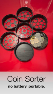 Portable Coin Sorter & Separator Tray for Sorting All Malaysian Coins (1967-2026) Battery-Free Stackable
