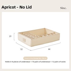 EACHY | Underwear Organizing Box Drawers Dividers