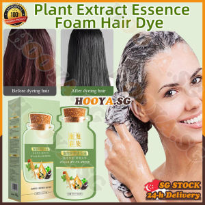 ✅𝙎𝙂 𝙨𝙩𝙤𝙘𝙠✅ Plant bubble hair dye shampoo / Herbal Hair dye shampoo for grey hair / Hair colour shampoo / 泡泡盖白发 / 泡泡染發劑 / 泡泡染