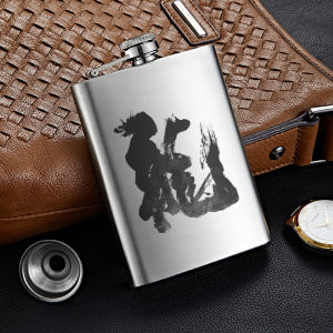 JIANGSI | Bình Rượu Inox 4 Liang Đặt Làm Riêng