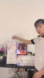 2 bịch 100 miếng Tã bỉm quần cho bé chính hãng JOLIE xuất Anh Quốc cao cấp siêu thấm hút cho bé size từ 6-24kg