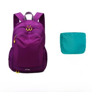 Outdoor Folding Backpack Lightweight Portable Double Shoulder Bag for Boys Spring Autumn Travel Childrens Backpack Nylon Material