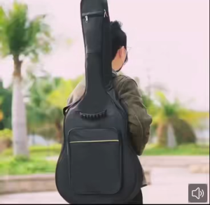 กระเป๋ากีตาร์ ขนาด 41 นิ้วกระเป๋ากีตาร์โปร่ง กระเป๋ากีตาร์ ไฟฟ้า บุฟองน้ำ ผ้า Oxford คุณภาพสูง Guitar Bag เป้สะพายหลังกีต