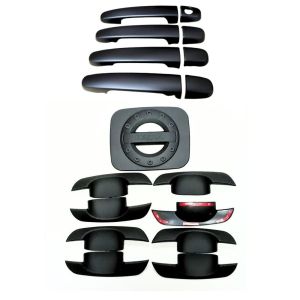 Paket Outer Handle Tank Cover Tutup Bensin Mobil Innova New 2008-20011 Hitam