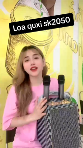 [MẪU MỚI HÀNG CHẤT LƯỢNG] Loa Kéo Di Động - Loa Karaoke Qixi SK 2030 Âm Thanh Siêu Đỉnh Mua Loa Tặng Kèm 1 Tay Mic Không Dây Thiết Kế Cực Đẹp Dễ Dàng Mang Đi Chơi Du Lịch-Loa Qixi Sk2025/2027/2030/2036-Bảo Hành 12 Tháng