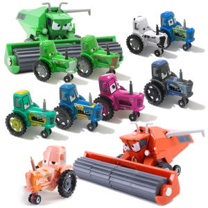 Takara Tomy | Disney Cars 2 Toy Cars Harvester Frank Tractor Chewall Farmland Guardian Alloy Diecasting Car Model Toy Childrens Gift