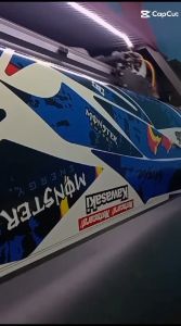 Stiker striping SUPRA X 125 - WAVE 125 R grafis variasi 005