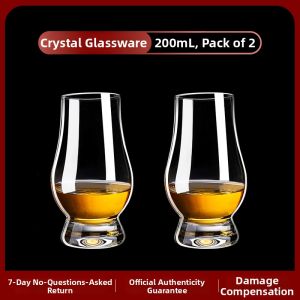 Crystal Glass Liquor Cups Set Home Whiskey Tasting Cup Luxury