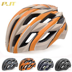 Mũ Bảo Hiểm Xe Đạp Siêu Nhẹ PJT Dành Cho Nam Và Nữ Với Đèn LED Sạc USB Mũ Bảo Hiểm An Toàn Cho Xe Đạp Leo Núi & Đường Trường Có Lỗ Thông Hơi