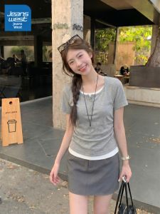Jeanswest | Áo Thun Tay Ngắn Slim Fit