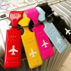 Suitcase Pendant Tag Anti-lost Name Sticker Information Mark Identification Label Travel Boarding Check-in Tag