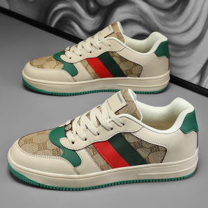 Large Size Mens Sport Shoes Casual Retro Slip-On Upper Material Is Synthetic Rubber Outsole Wear-Resistant Spring Summer