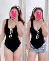 sando bodysuit knitted women's knitted body suit One piece bodysuit fits small to semi large. 