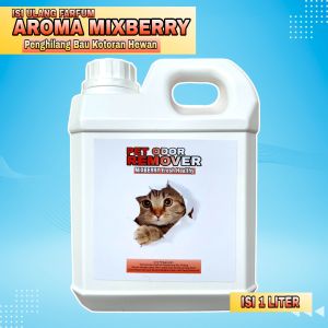 Spray Farfrum AROMA MIXBERRY | PENGHILANG BAU KOTORAN HEWAN | KUCING | DOGGY | SUGAR GLIDER | KELINCI | BAU PESING | BAU PUP | BAU KANDANG | PET ODOR REMOVER | 1 LITER | 1 LITER GRATIS 250ML | 1L GRATIS 500ML | Ramah Lingkungan