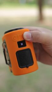 Quạt Đeo Hông Di Động 14500mAh Với Khả Năng Xoay 360 Độ ° Quạt Đeo Cổ Tích Hợp Đèn LED Kẹp Xoay Chắc Chắn Chống Gió Mạnh Dùng Cho Thể Thao Ngoài Trời Có Thể Sạc Lại
