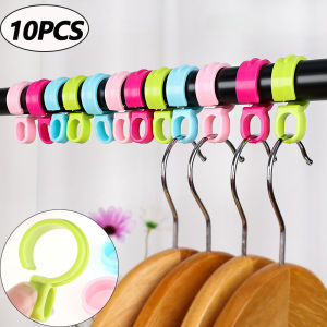 10 pcs/set Clothes Hanger Windproof Hook Plastic Home Laundry Drying Wind Hanging Buckle Clips